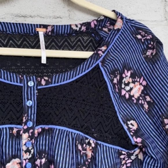 Free People Dress XS (0-2) purple tunic style - Excellent condition! - Picture 4 of 9